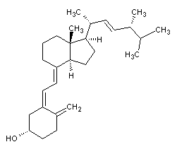 麥角骨化醇結構式