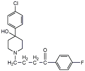 氟哌啶醇結(jié)構(gòu)式